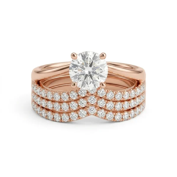 1 Karat Adjustable Solitaire Ring