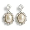 Indian Polish Pearl Drop Earrings