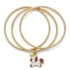 Charm Bangle Set For Little Girls