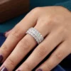 1 Karat Adjustable Ring