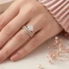 1 Karat Adjustable Solitaire Ring