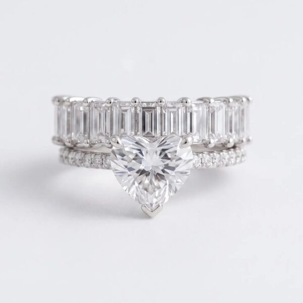 Heart Solitaire Ring