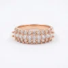 1 Karat Adjustable Ring