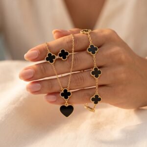 Lucky Clover & Heart 3-Piece Set