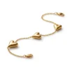 Dainty Heart Charm Bracelet