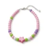 Colorful Star Charm Necklace For Little Girls