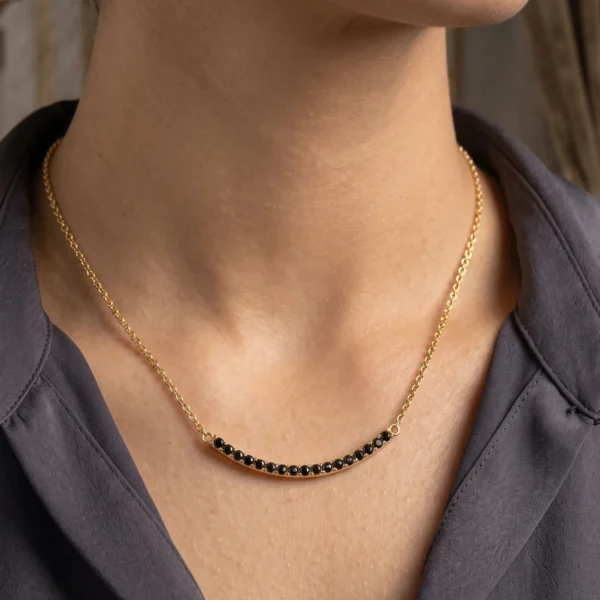 Curved Bar Necklace
