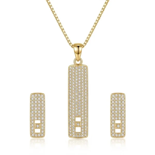 1 Karat Style Rectangular Set