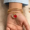 Charm Bangle Set For Little Girls